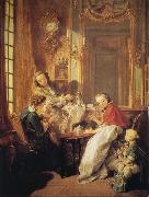 Francois Boucher The Breakfast oil painting reproduction